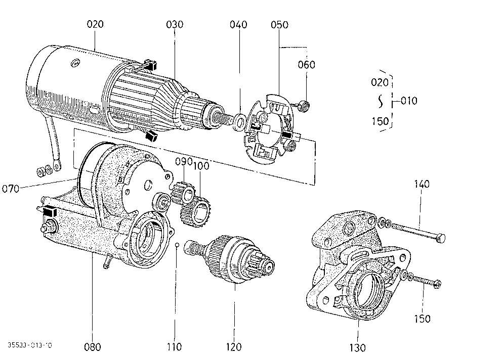 Starter [Old Type] [Component Parts]
