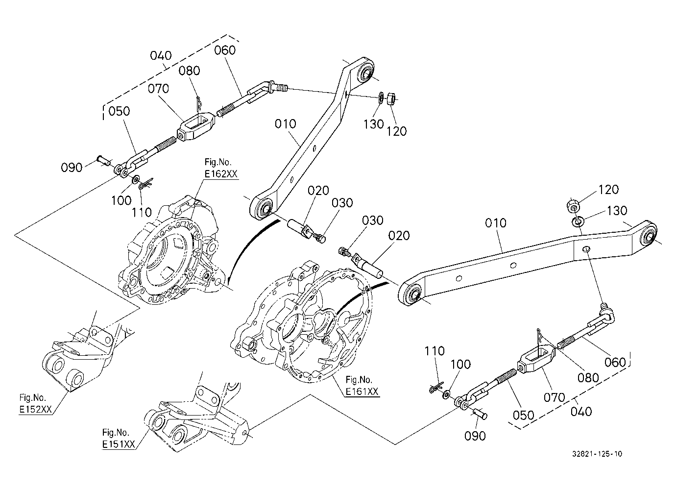 3-Point Linkage (Lower Link) (W/G No.L3961) [Optio