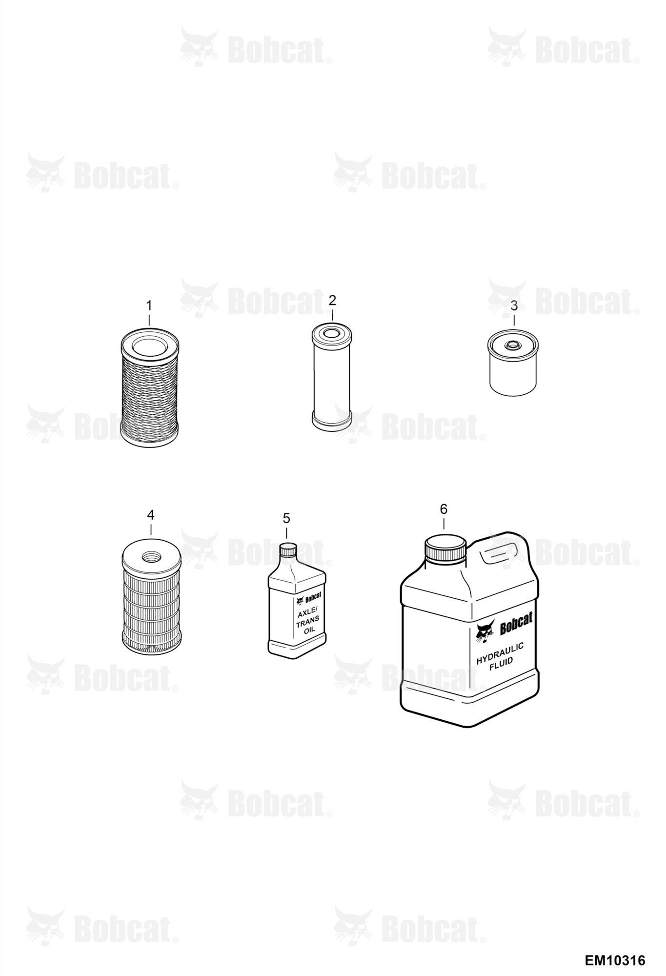 Scheduled Maintenance Items (Every 1000 Hours Or Every 12 Months)