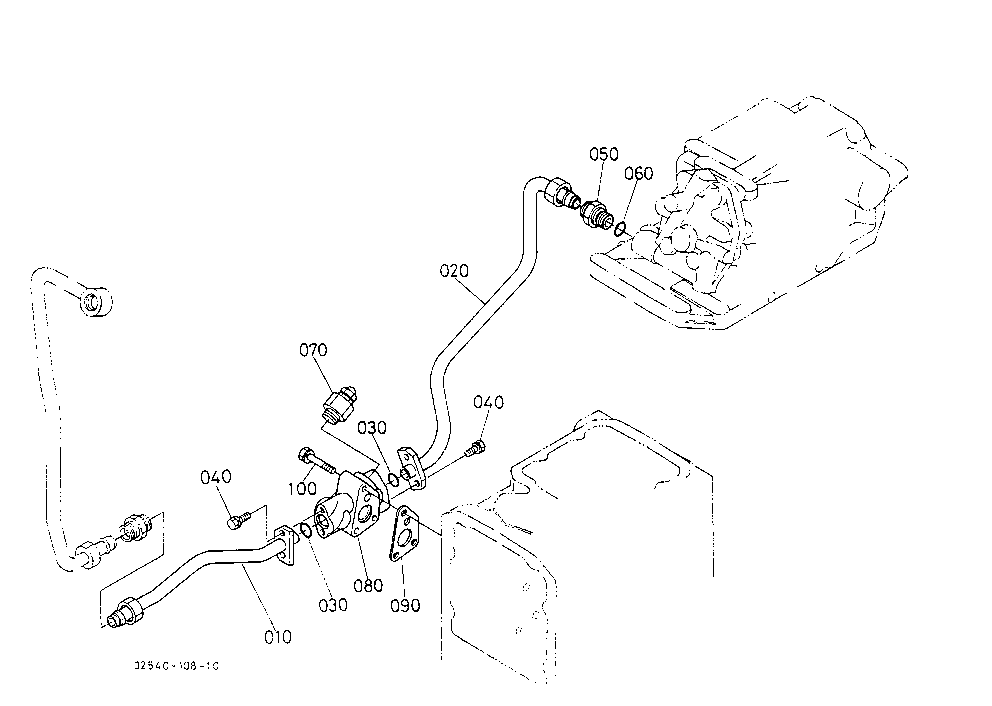 Hydraulic Pipe (Delivery) 2
