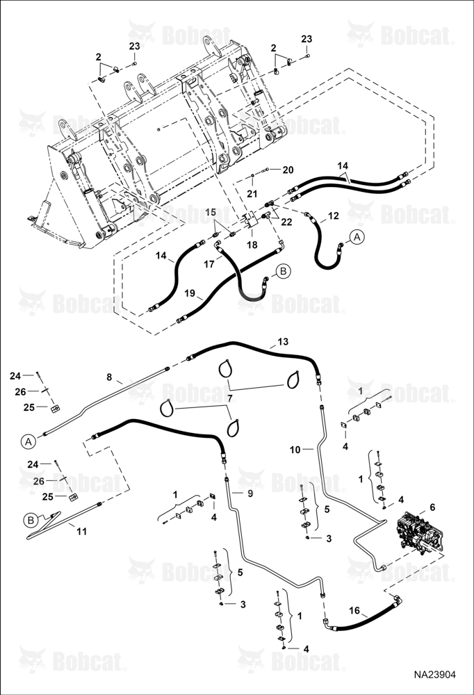 Bucket (Multi Purpose) (Auxiliary Hydraulics) (Modified Design)