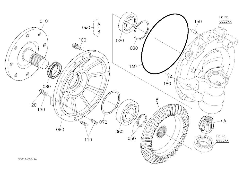 Front Axle Rh