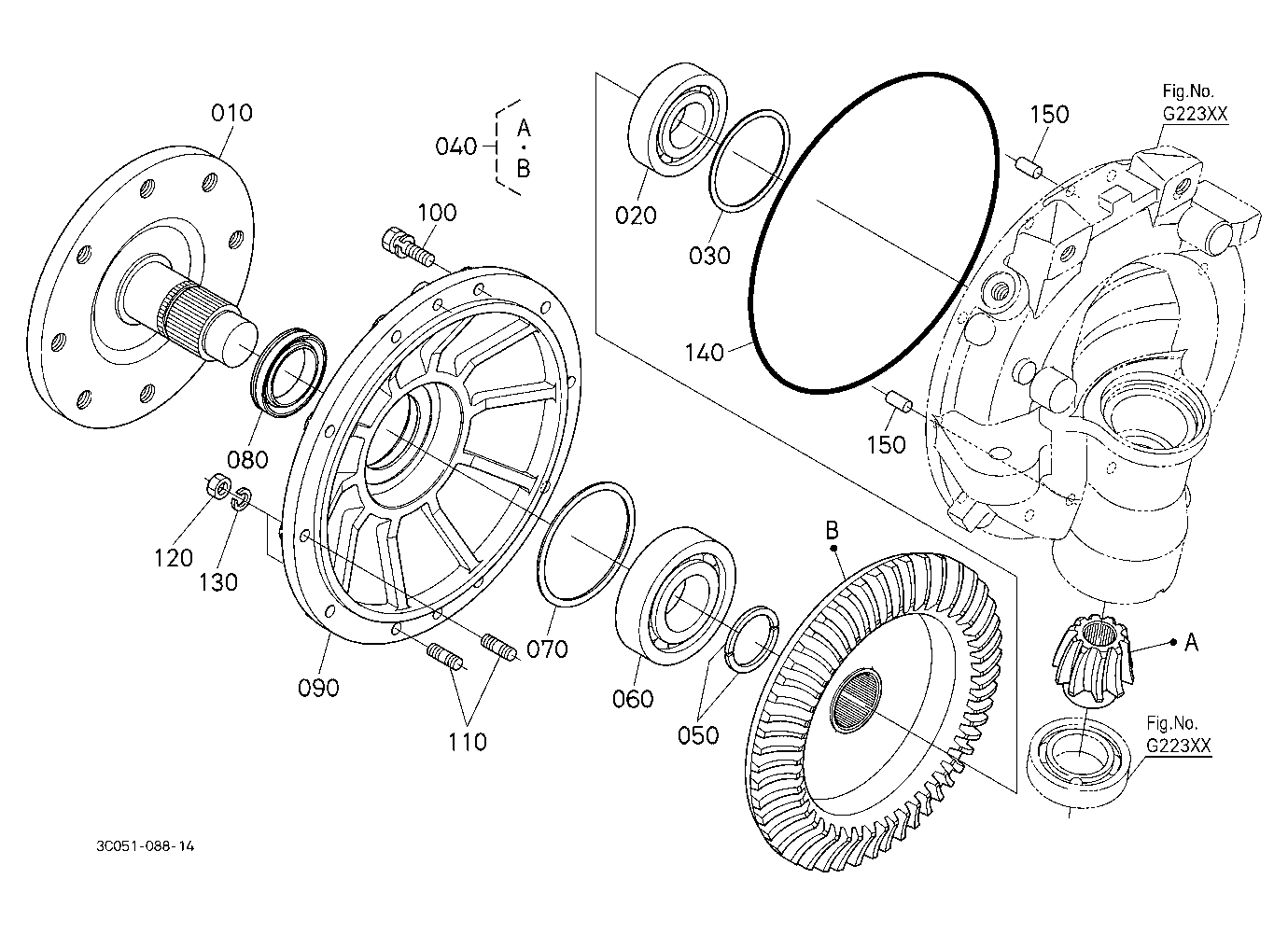 Front Axle Rh