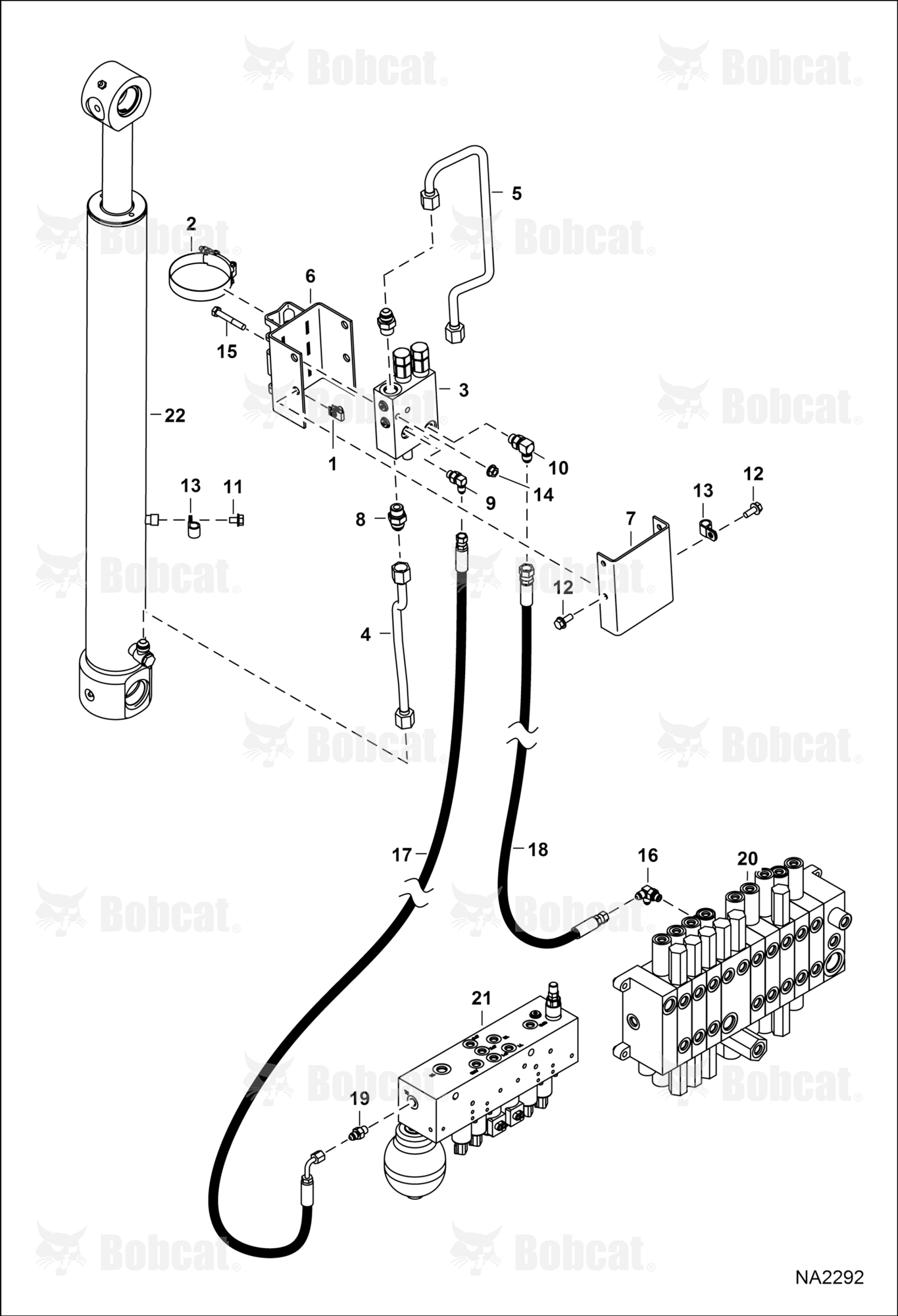 Load Hold Option (Boom)  AC2P11001 - AC2P13123