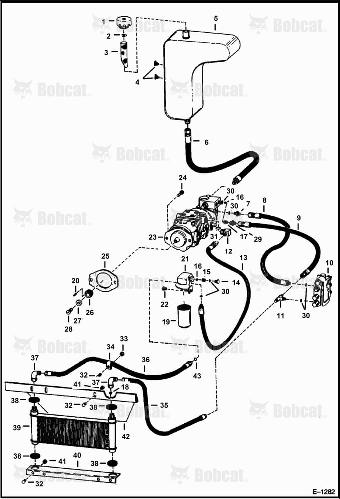 Hydrostatic Pump Circuitry 499414001 & Above