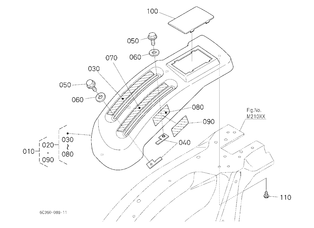 Lever Guide Rh