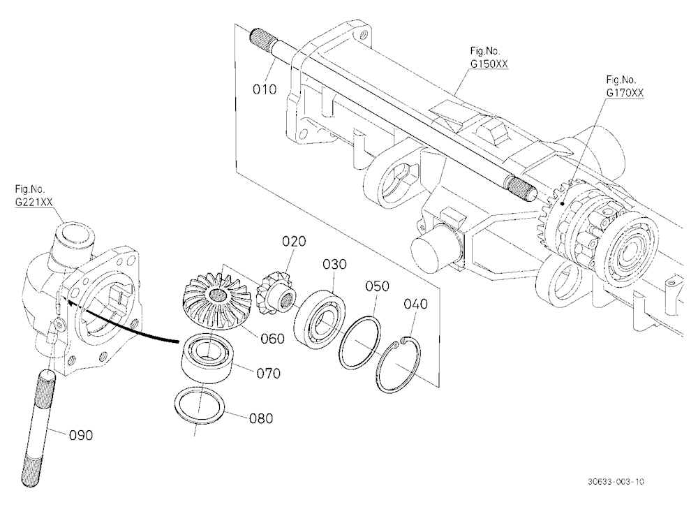 Differential Gear Shaft Rh