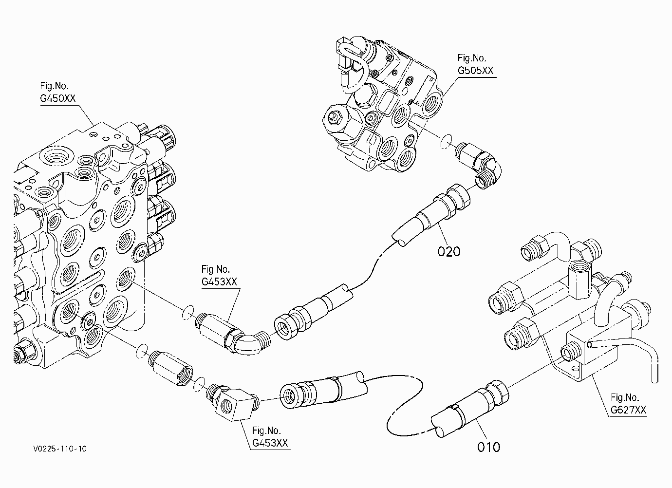 OIL PIPING (POSITIONING)