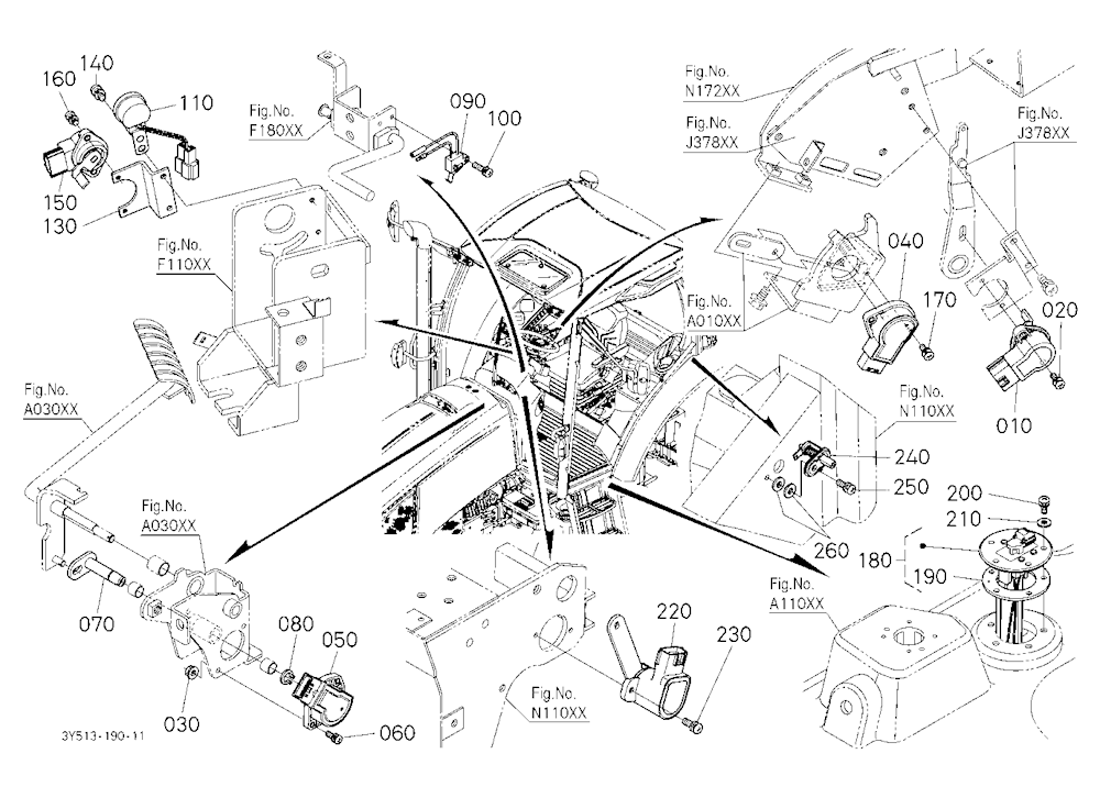 Switch/Sensor (Rear)
