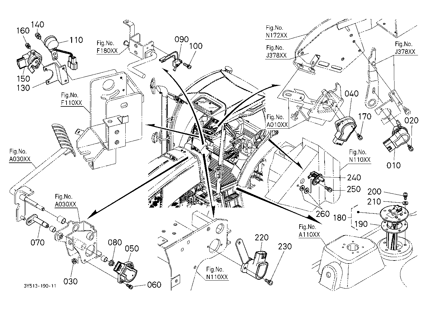 Switch/Sensor (Rear)