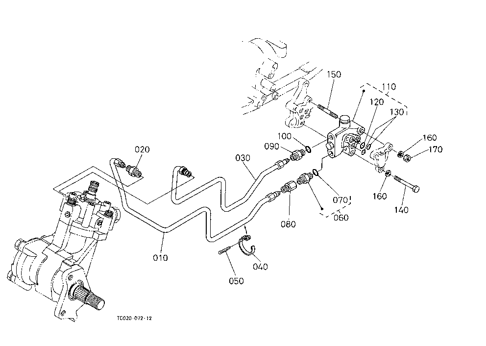 Hydraulic Oil Line (Ps)