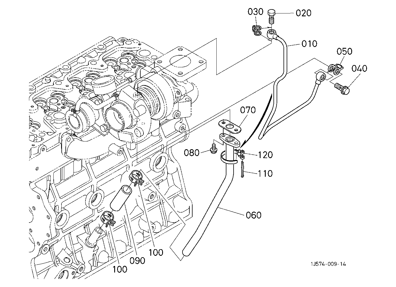 Oil Pipe (Turbo Charger)