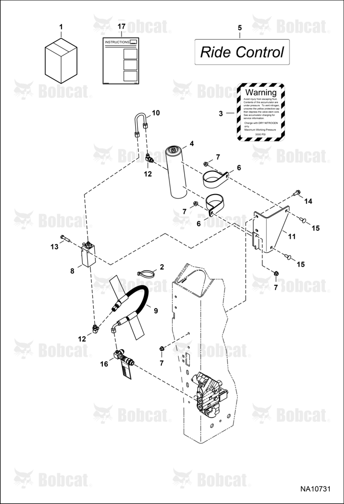Ride Control Kit  A3P211001 - A3P215701