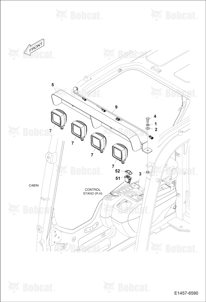Working Lamp (4 LAMP)(LED)