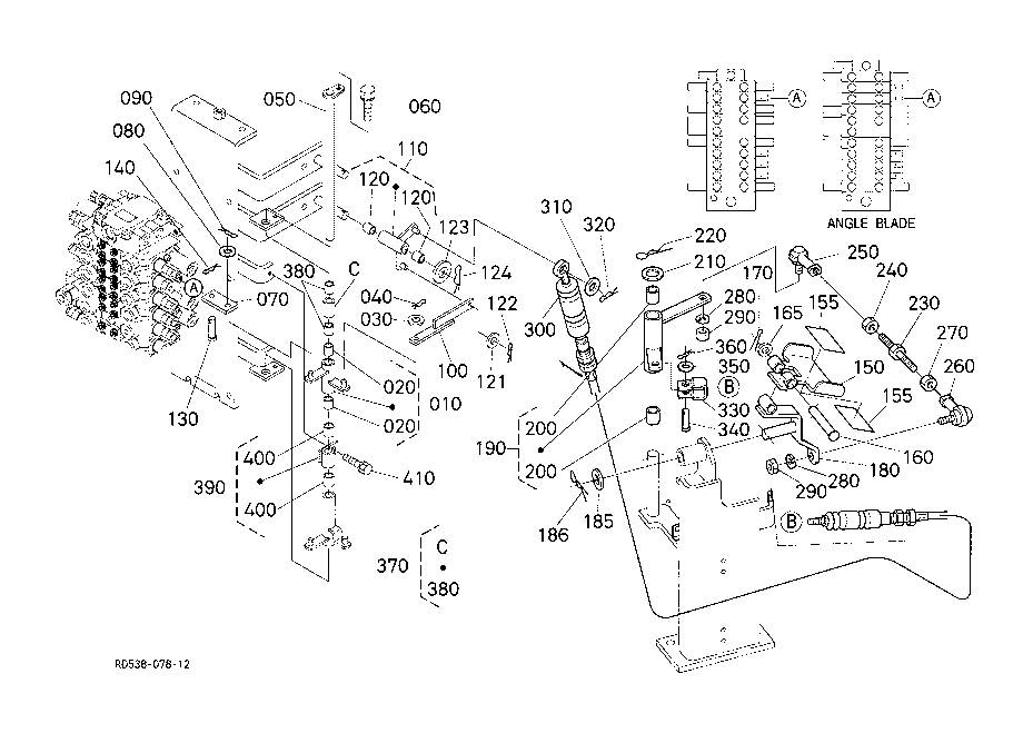 Control Pedal (Swivel/ Swing Change 1)