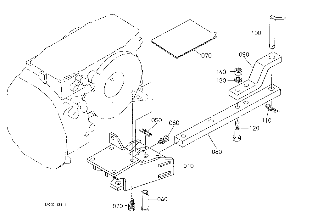 Swinging Drawbar/Clevis Drawbar [Option]