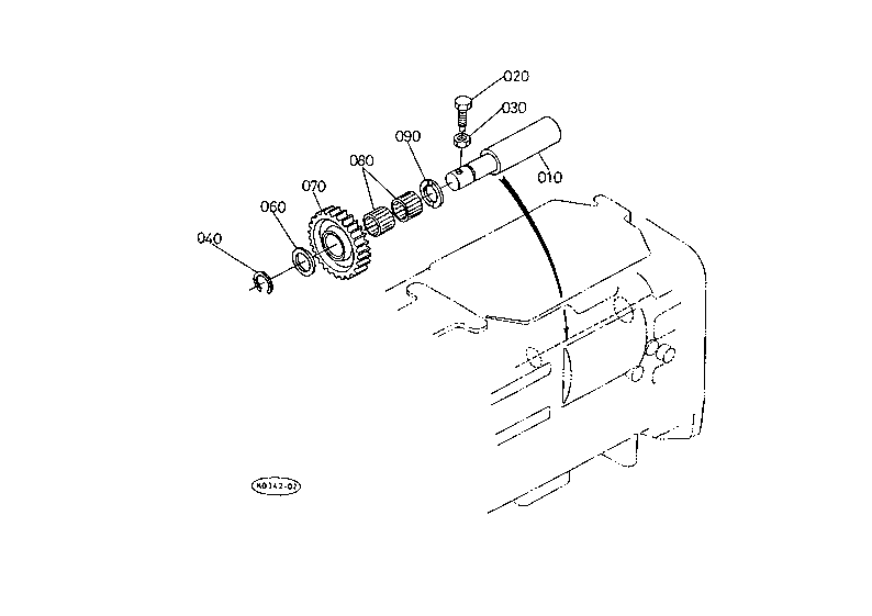 Back Idle Shaft