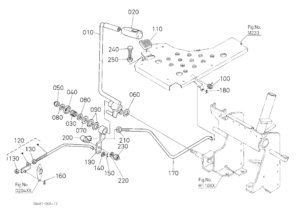 Hand Accelerator Lever [Rops Type]