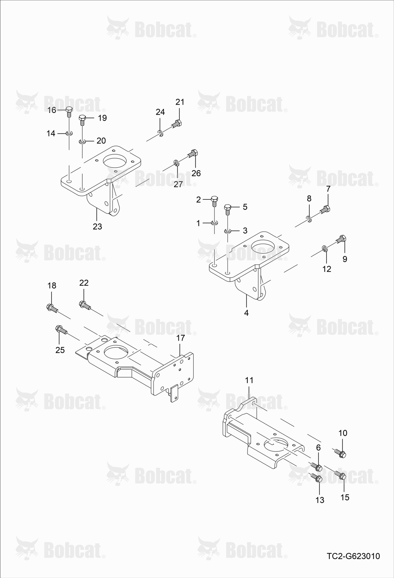 Cabin Support Group (HYDROSTATIC)