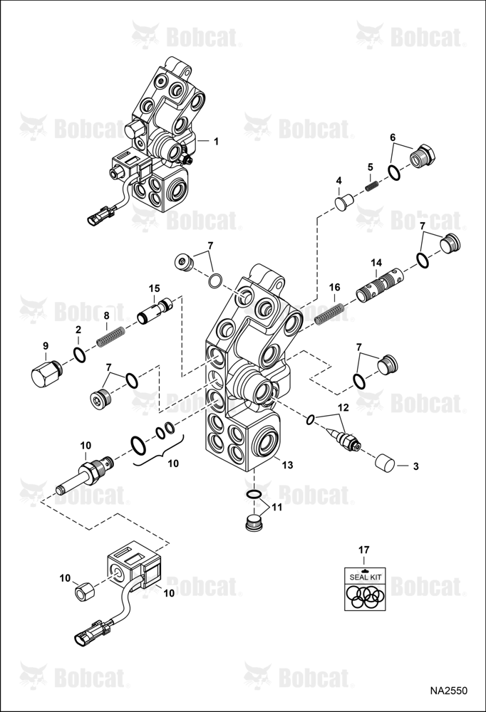 Bucket Position Valve (Eaton) AZNB11001 - AZNB14452