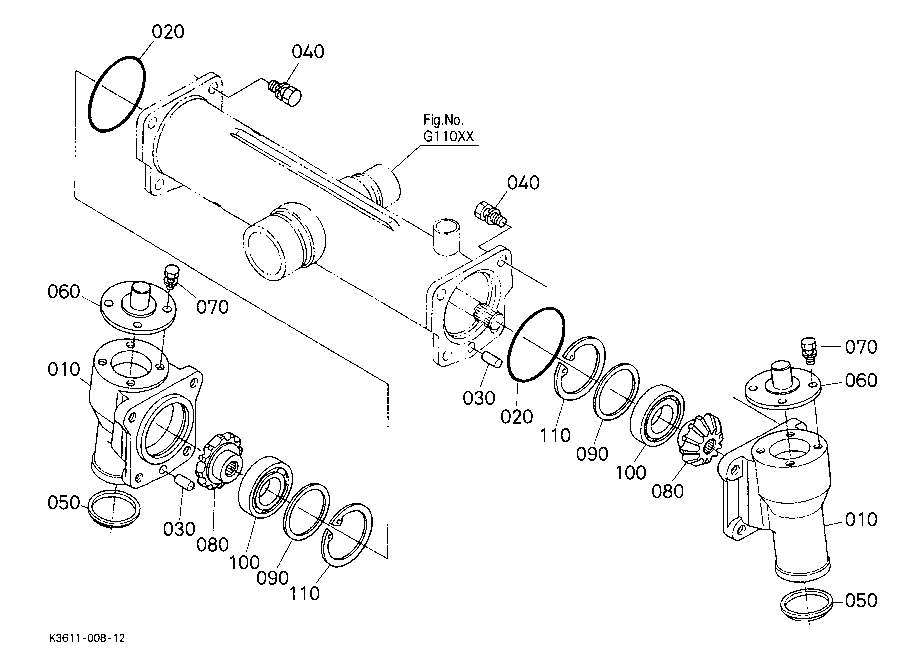 Bevel Gear Case