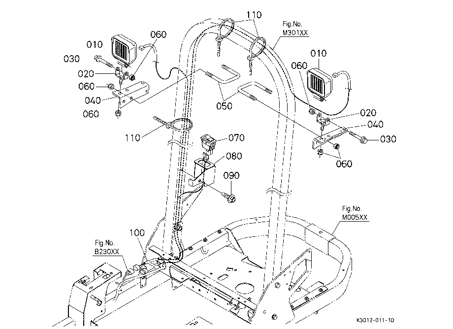 Work Light Kit [Option]