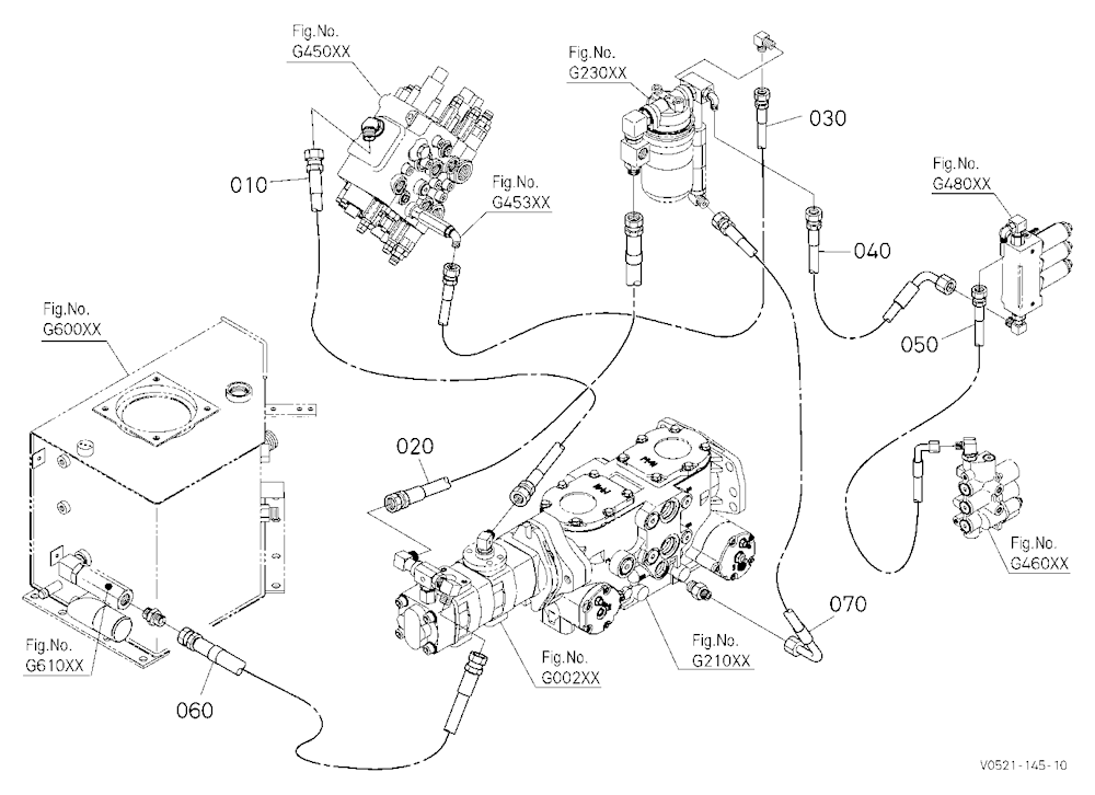 Oil Piping (Delivery) [High Flow]