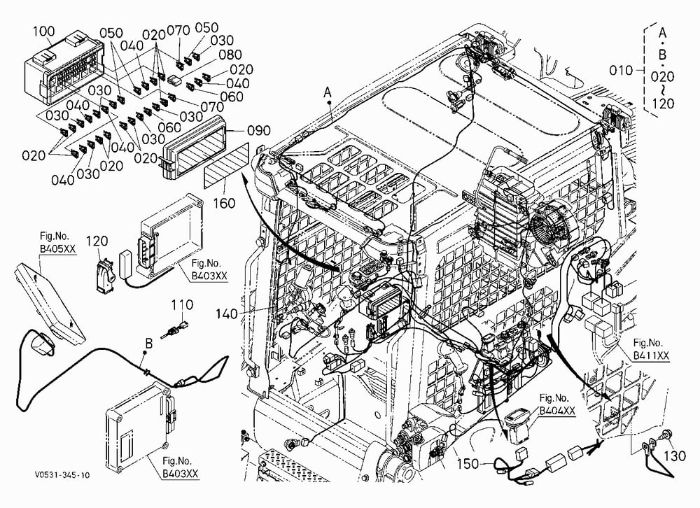 WIRE HARNESS (BODY) [EXCEPT AIR SUSPENSION SEAT] [