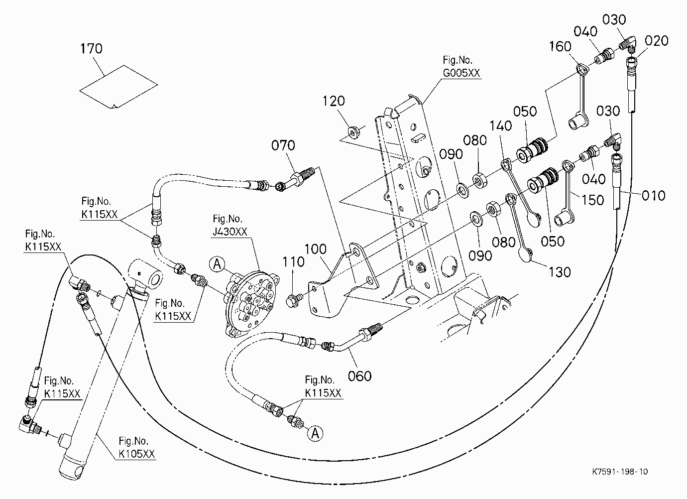 HYDRAULIC OUTLET COUPLER KIT (W/G. No. V5276) [OPT