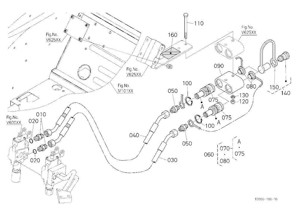 Auxiliary Control Valve Coupler (2Nd) (W/G No.L839