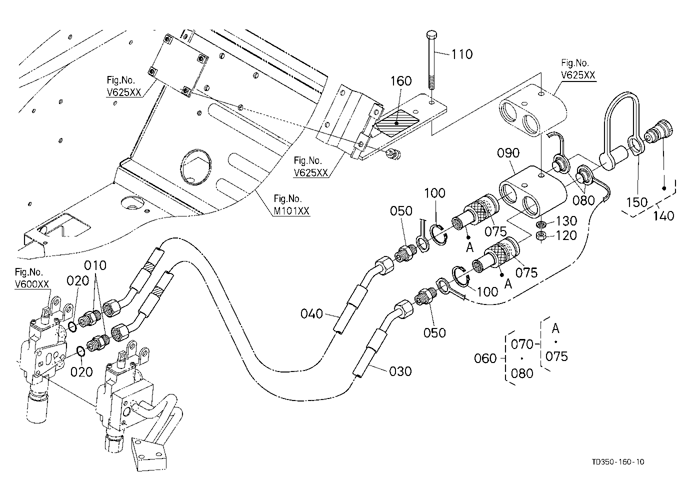 Auxiliary Control Valve Coupler (2Nd) [Option]