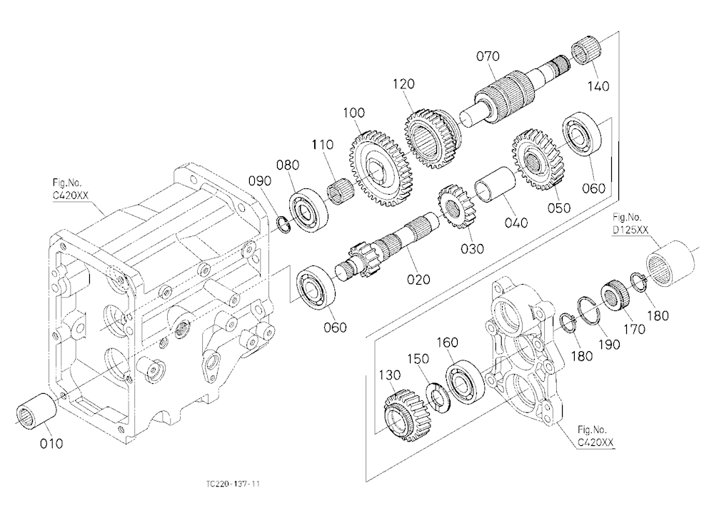 Range Gear Shaft