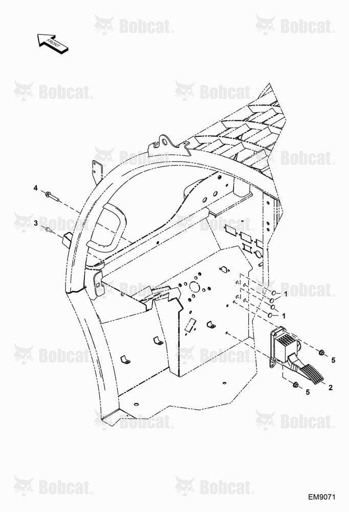Throttle Pedal