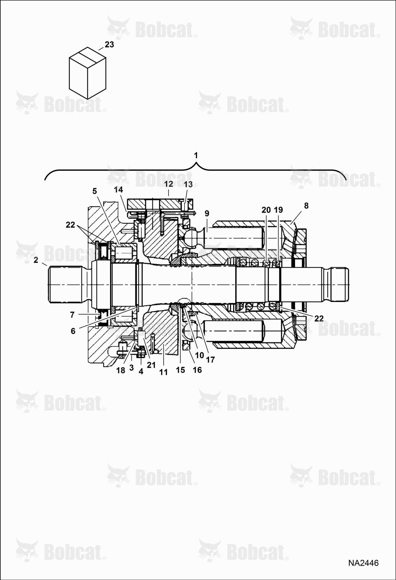 Hydraulic Pump (Rotary Group)