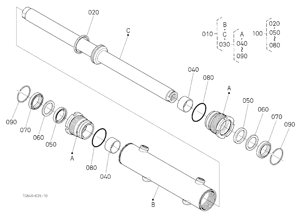 Steering Cylinder [Component Parts]