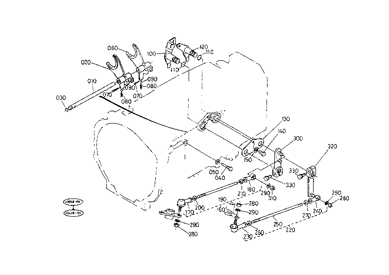 Main Gear Shift Fork [Constant Mesh]