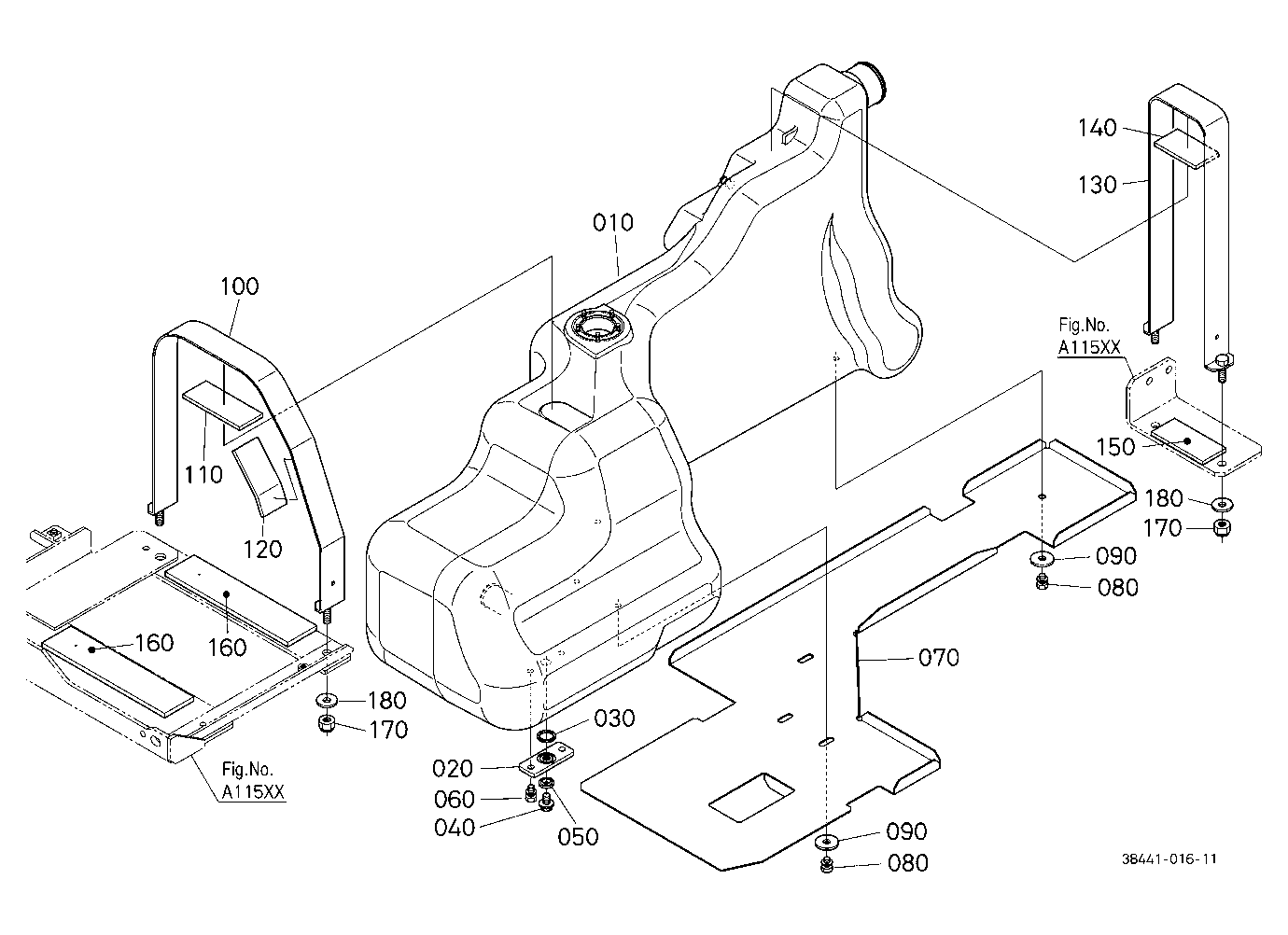 Fuel Tank Lh