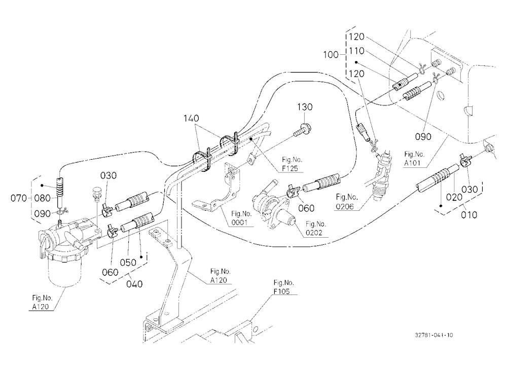 Fuel Pipe And Fuel Filter