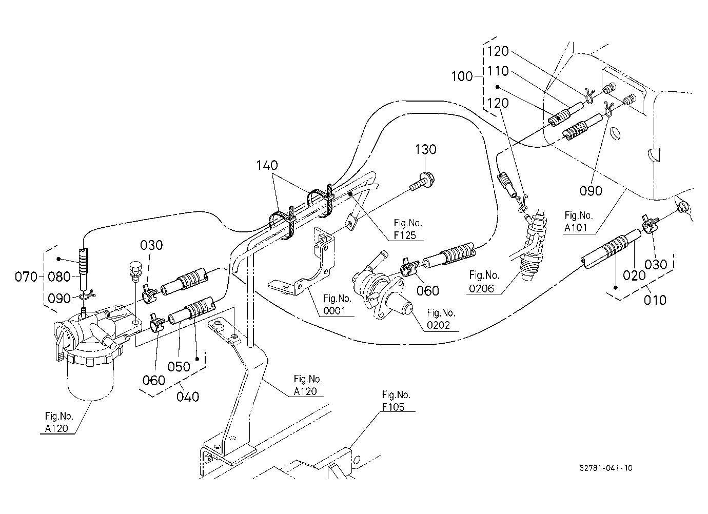 Fuel Pipe And Fuel Filter
