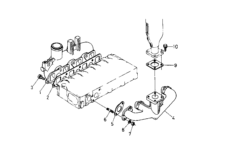 Inlet And Exhaust Manifold