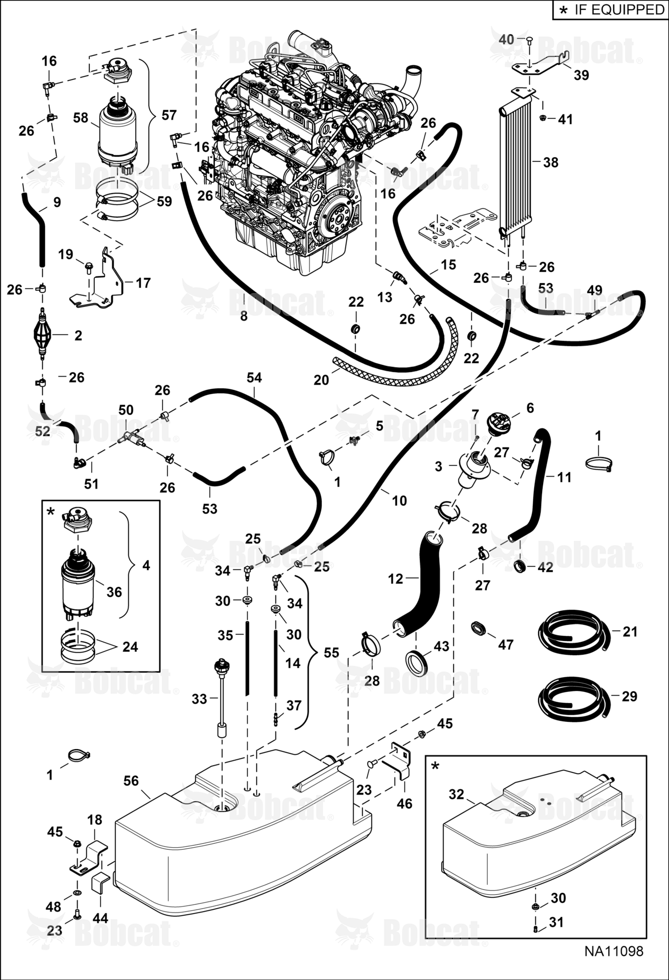 Engine & Attaching Parts (Fuel System)  B2VV11967 & Above
