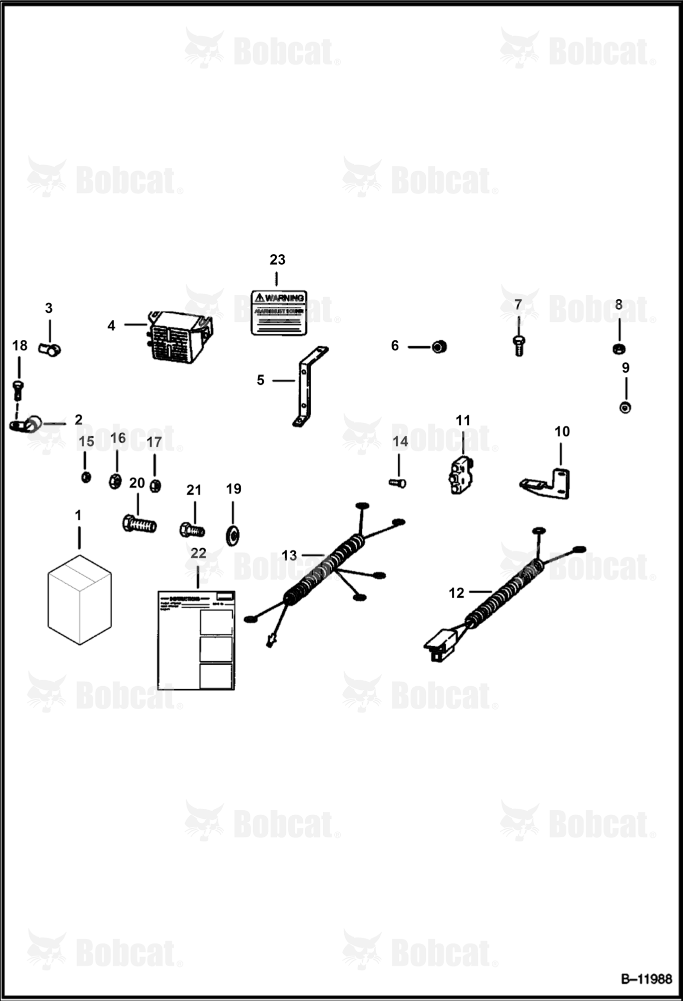 BACK-UP Alarm Kit  503726001 - 503729869