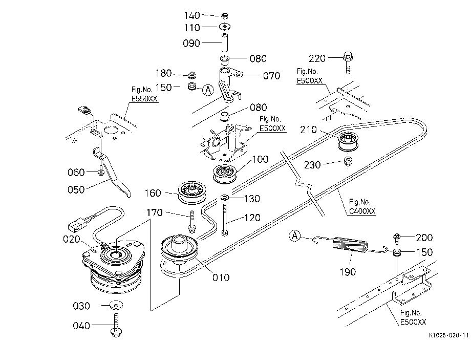 Pto Clutch Control Lever/Wire