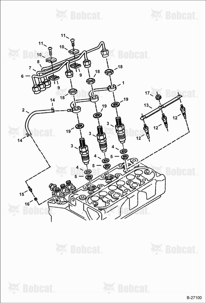 Injector Nozzles (Kubota D722)