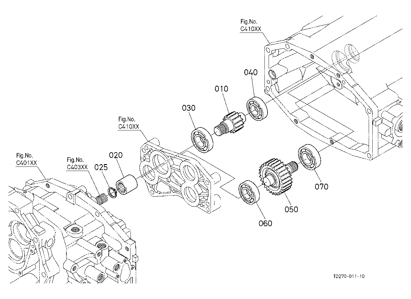 Pto Countershaft