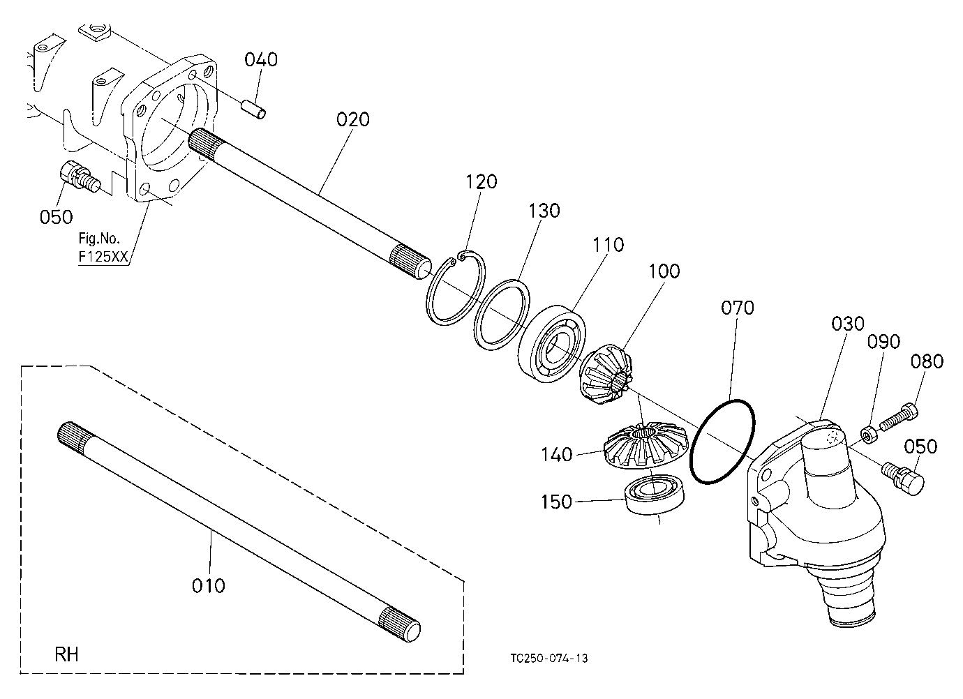 Bevel Gear Shaft