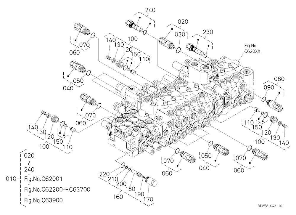 Control Valve (Relief) [Component Parts] [Except A