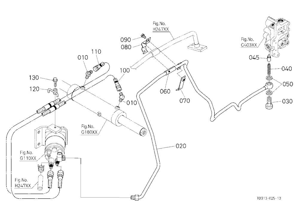 Steering Oil Pipe (Ps)