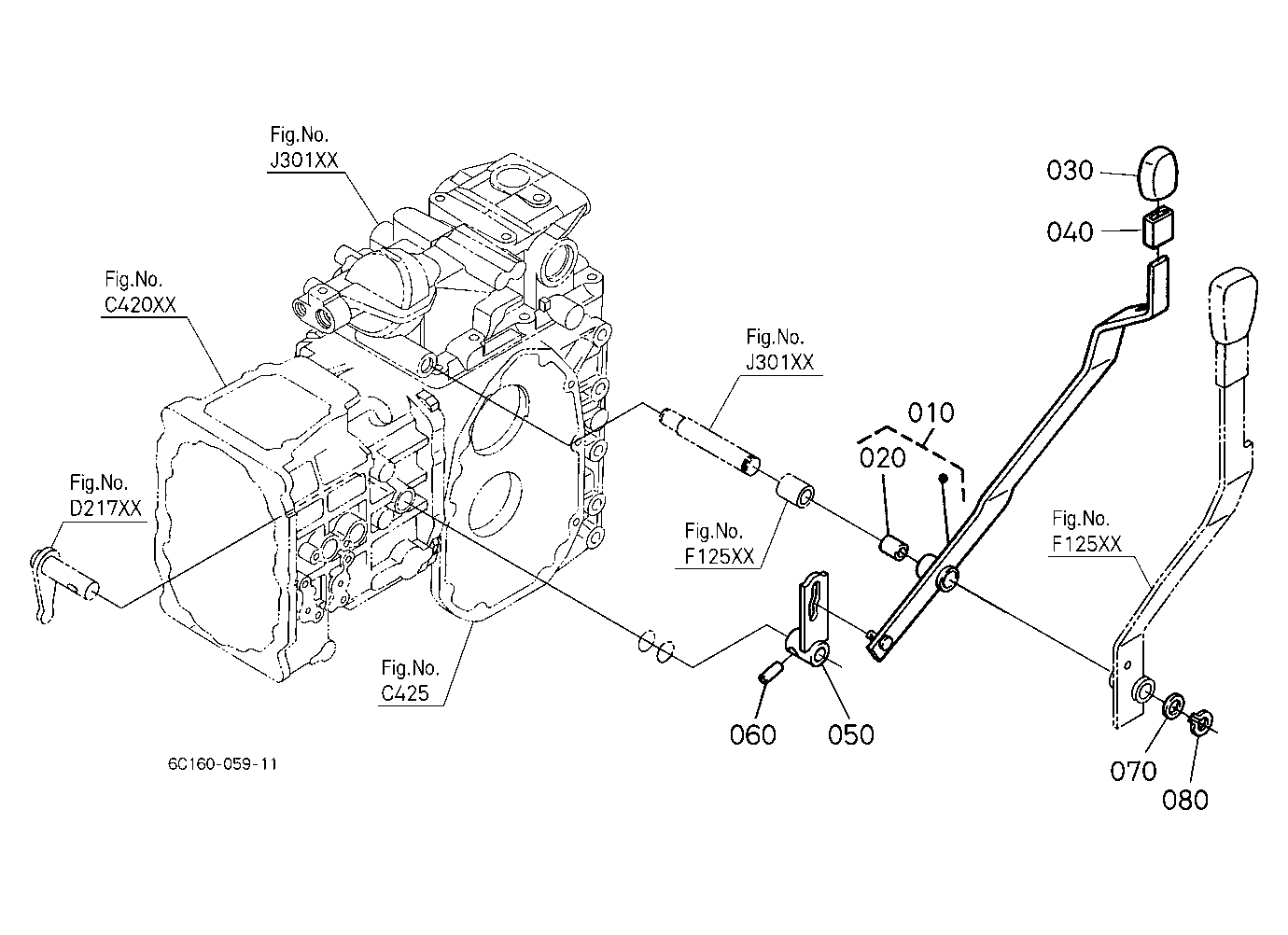 Range Gear Shift Lever