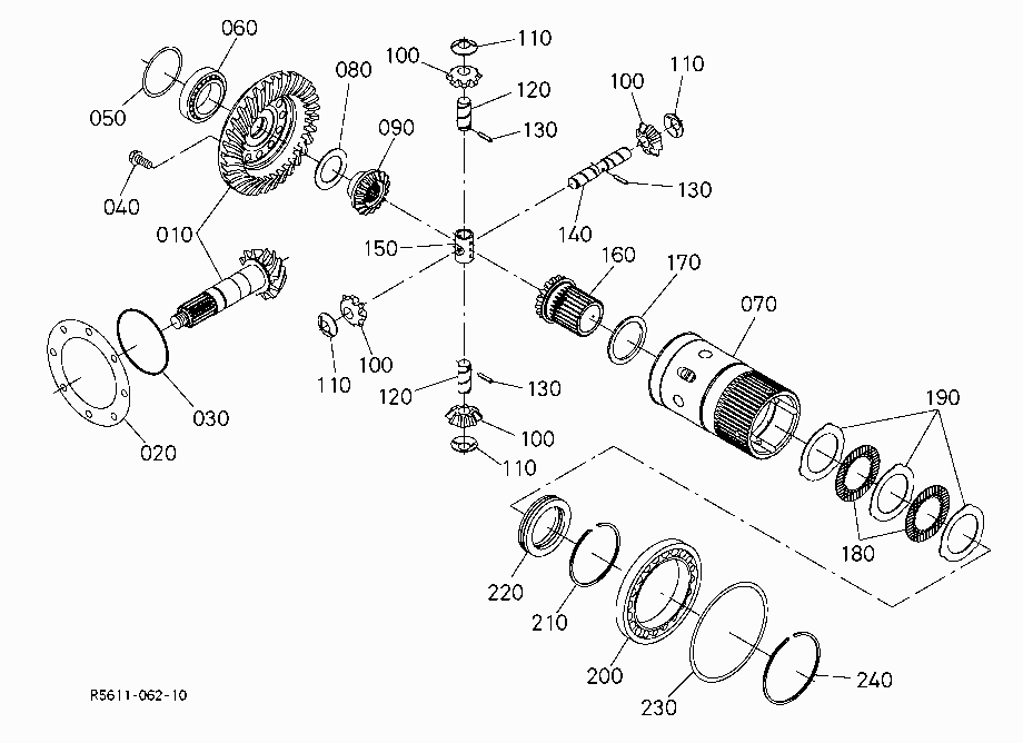 REAR AXLE (DIFFERENTIAL)